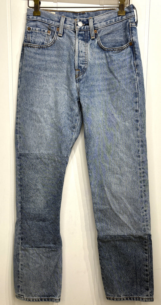 Levi's 501 Patchwork Denim Jeans