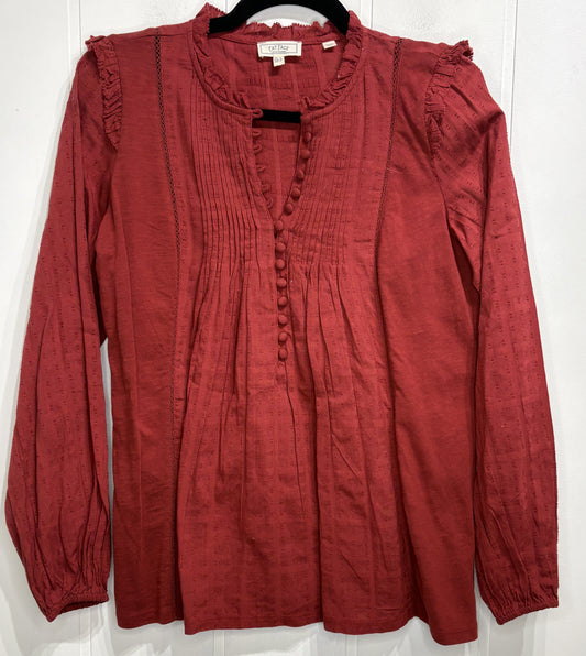 Fat Face Pleated Center Blouse