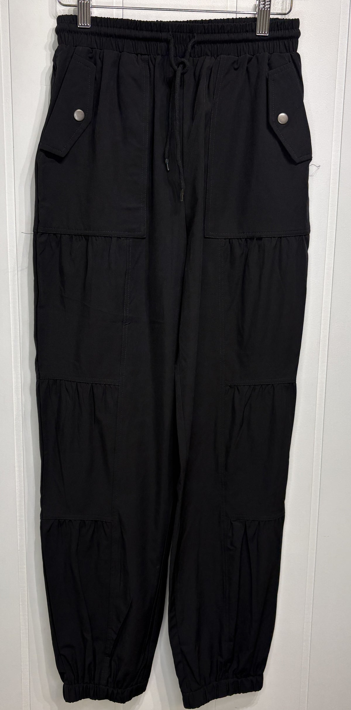 New In Elastic Ankle Joggers
