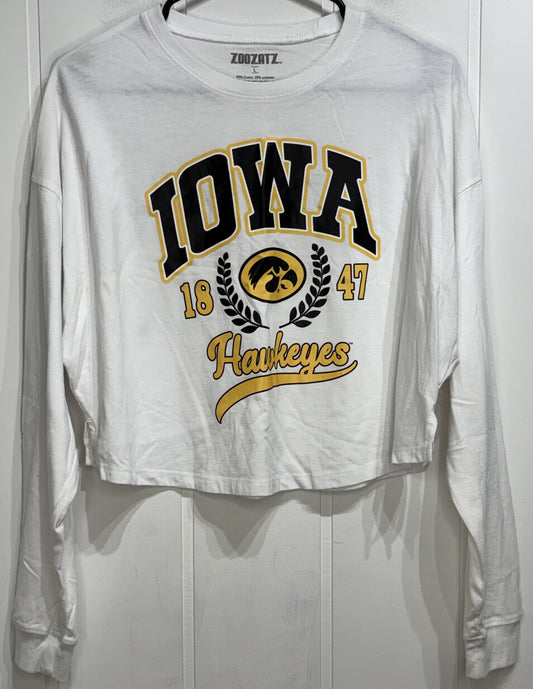 ZooZatz LS Iowa Cropped Shirt