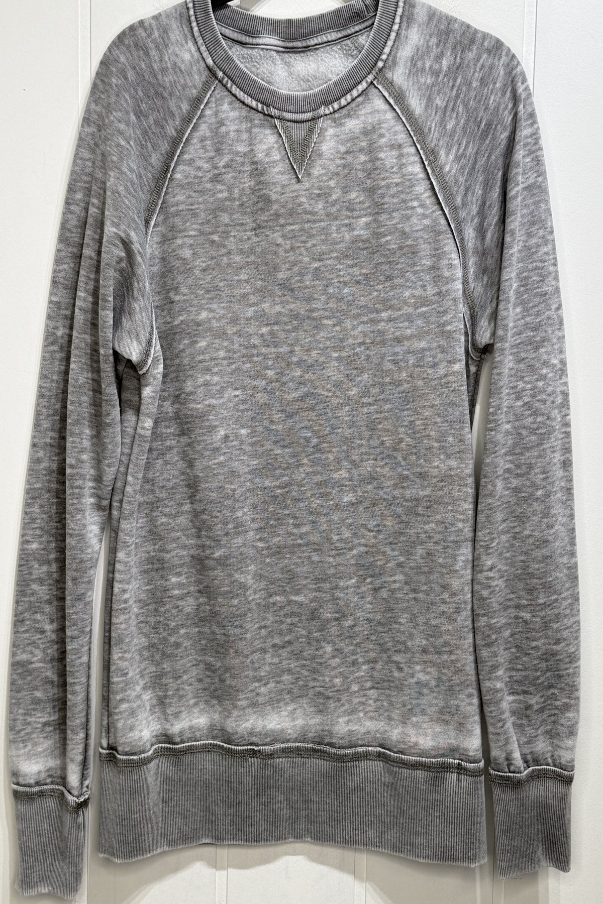 Crewneck Sweatshirt w/Contrast Seams