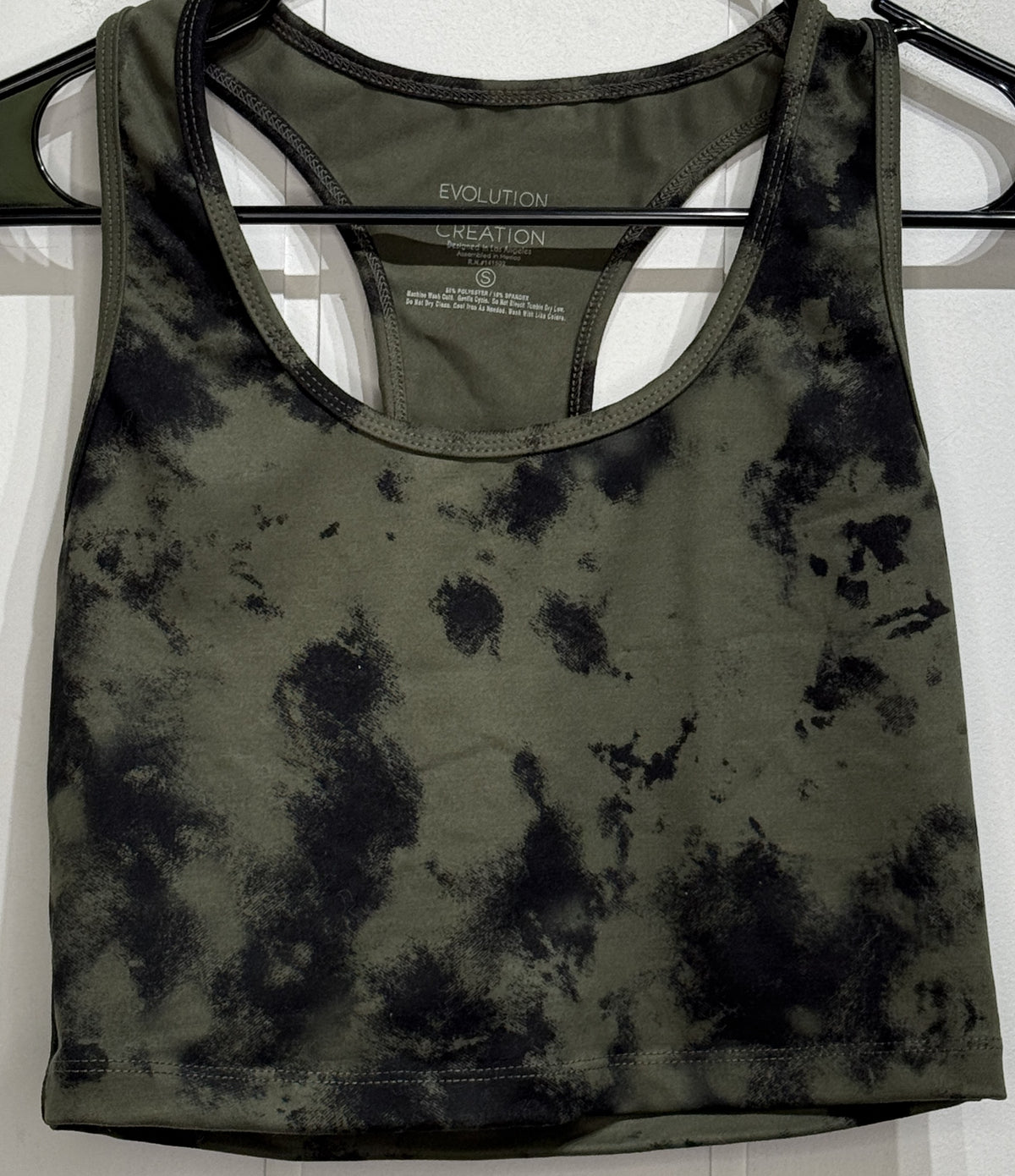 Evolution Cropped Workout Tank