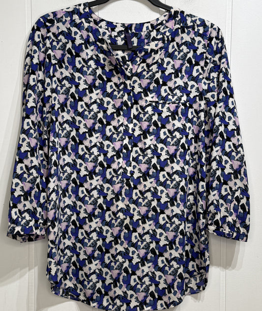 NYJD Abstract Print Blouse