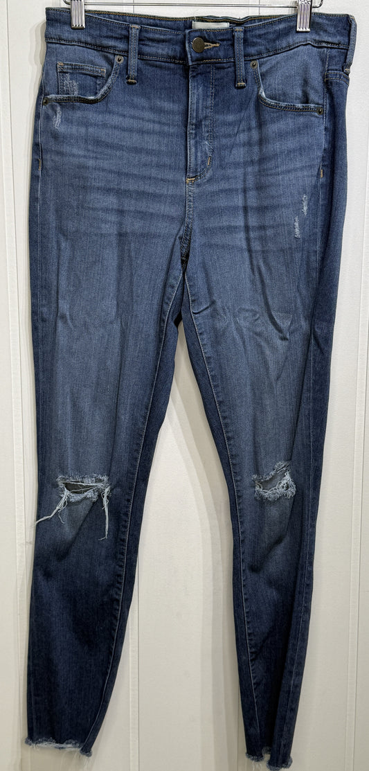Universal Thread Freyed Skinny Jeans